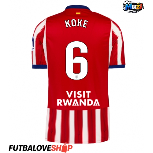 Dres Atletico Madrid Koke #6 Domáci 2026-27 Krátky Rukáv